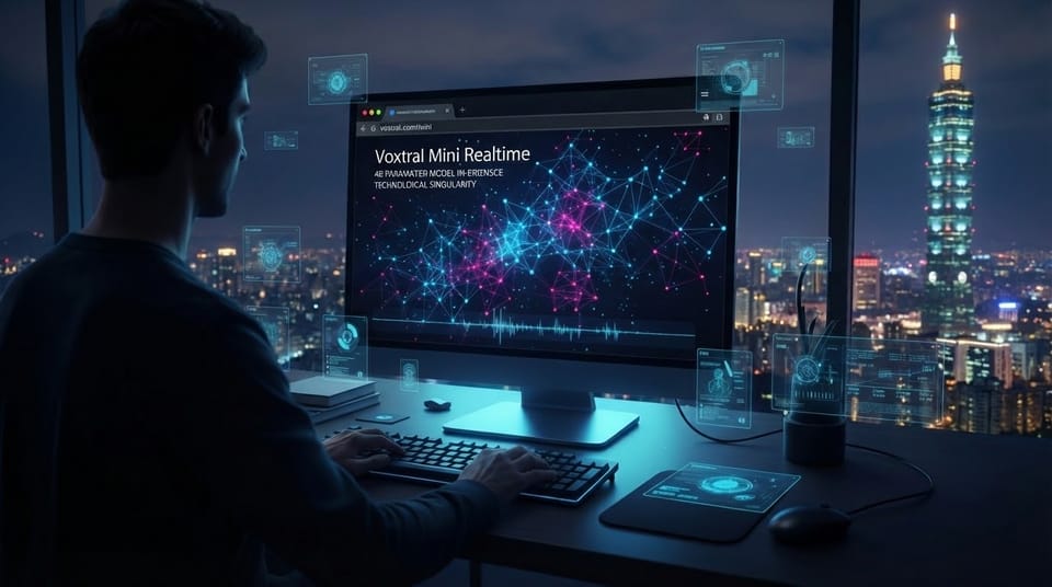 把 4B 參數模型塞進瀏覽器：Voxtral Mini Realtime 的技術奇點