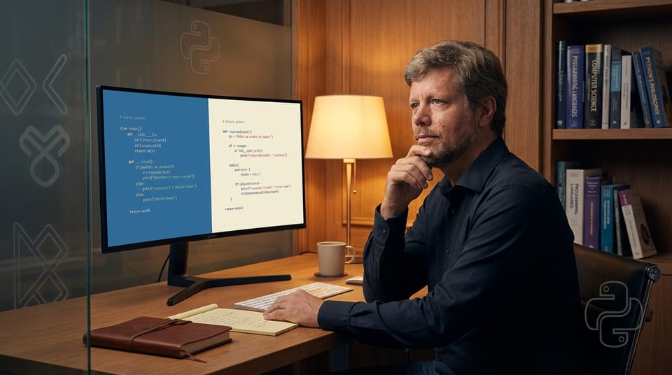 Python 之父吉多·范羅蘇姆：用簡潔與優雅改變程式設計世界